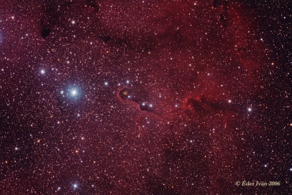 Az IC 1396A/B jelű ködök