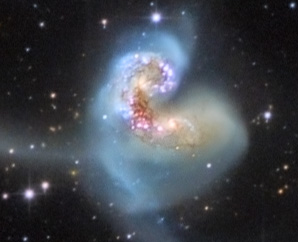 Csápok-galaxis magvidék