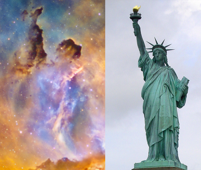 Statue of Liberty Nebula Statue of Liberty Nebula