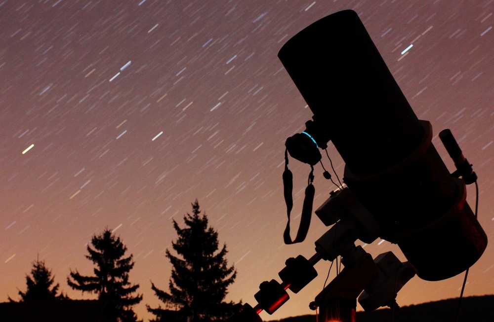 A 300-as Newton az M81-82 fotózása közben 2011 tavaszán 