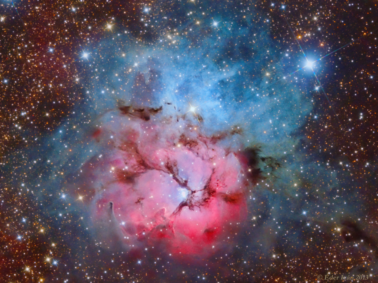 M20, Trifid-köd