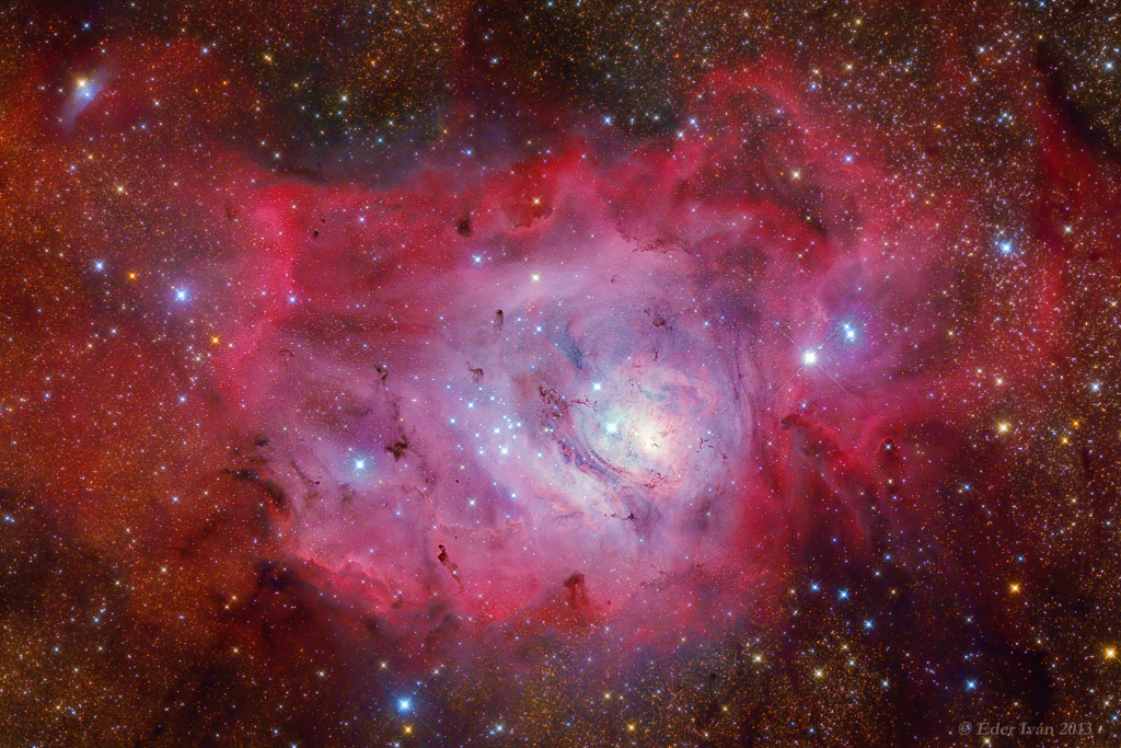 M8, Lagoon nebula