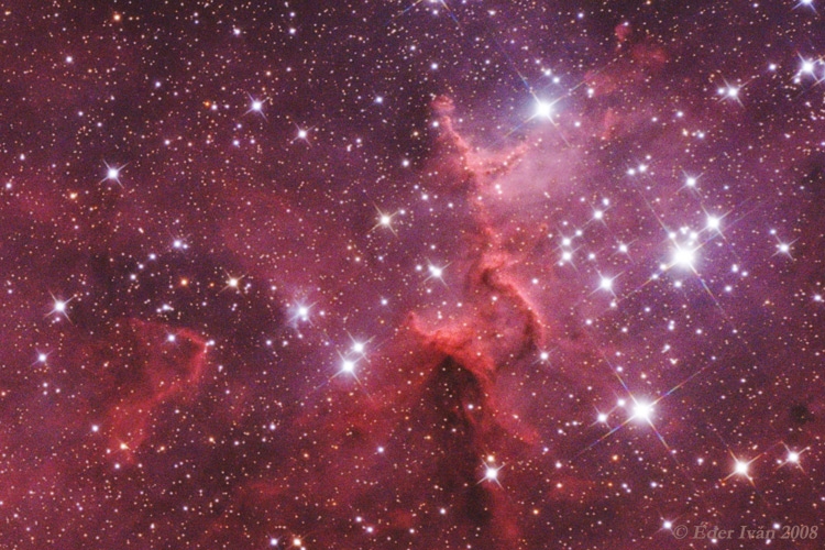 Center of Heart Nebula