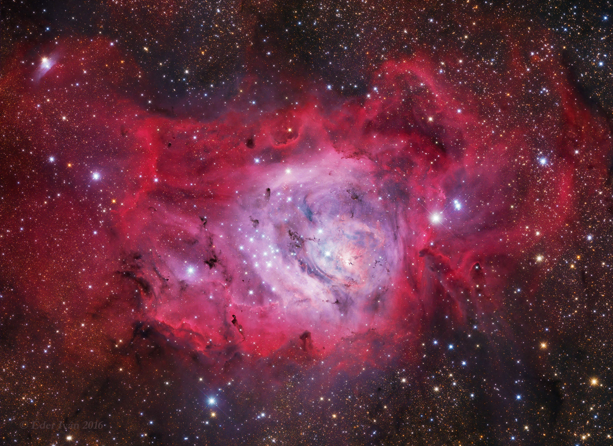 A Lagúna-köd (Messier 8)