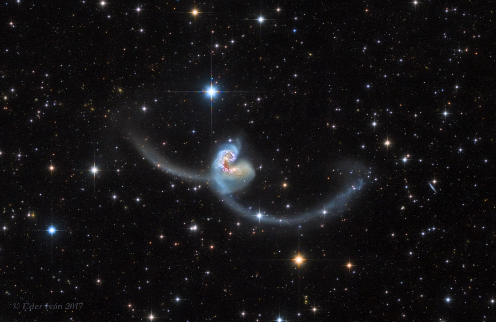 A Csáp-galaxisok NGC 4038-39