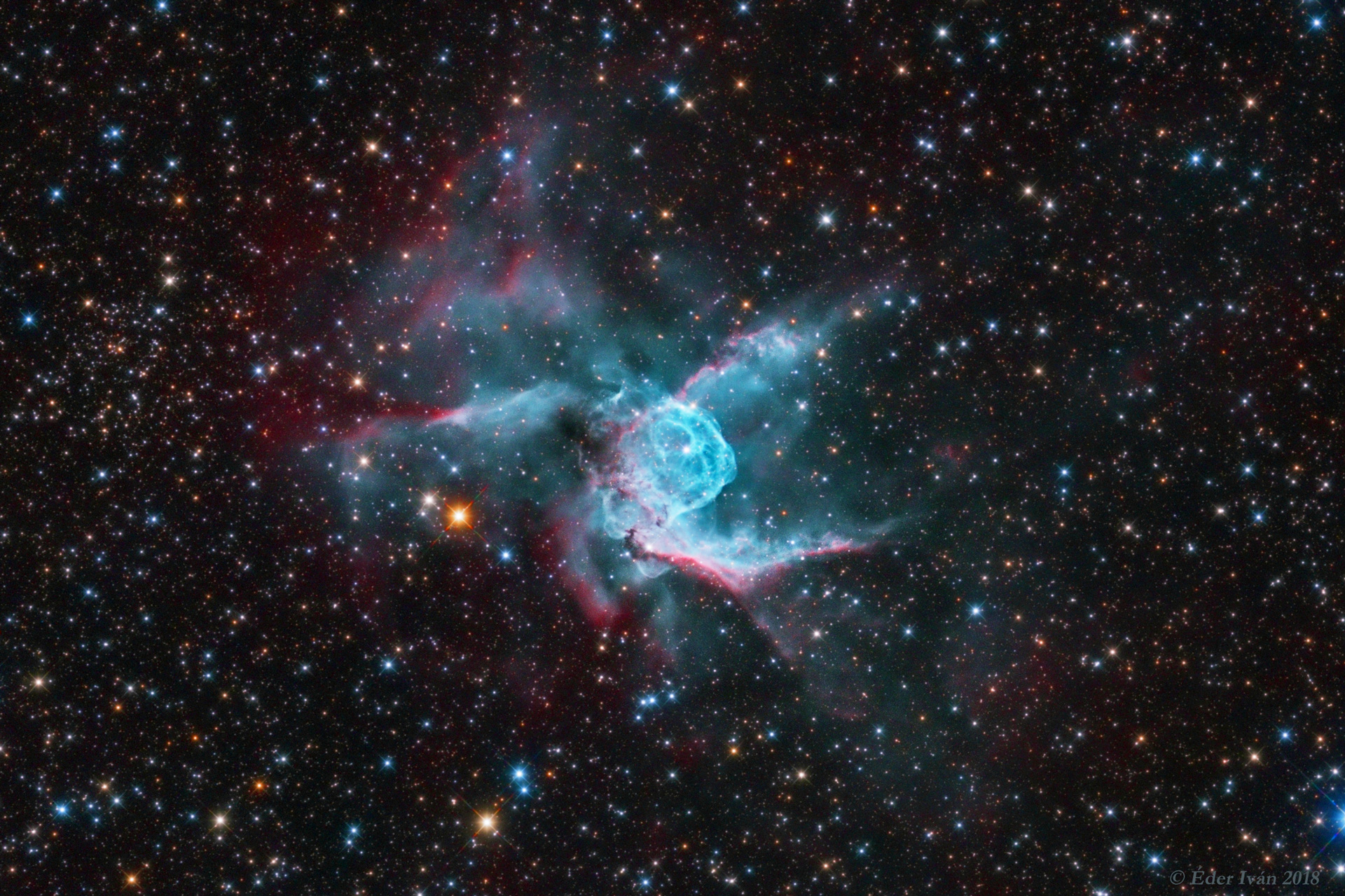 Rabbit Nebula (Thor's Helmet, NGC 2359)