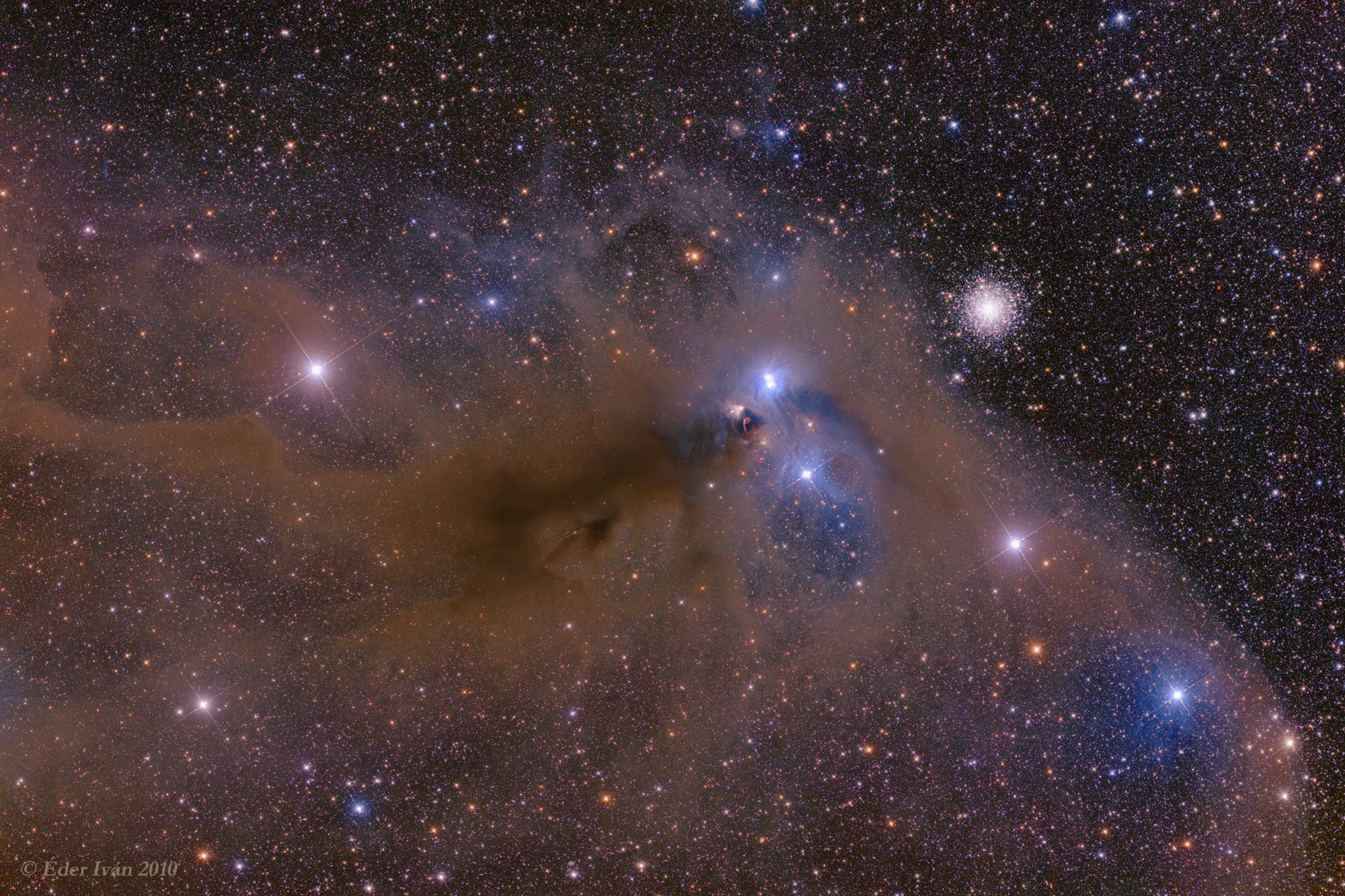 A Hangyász - köd (NGC 6726)