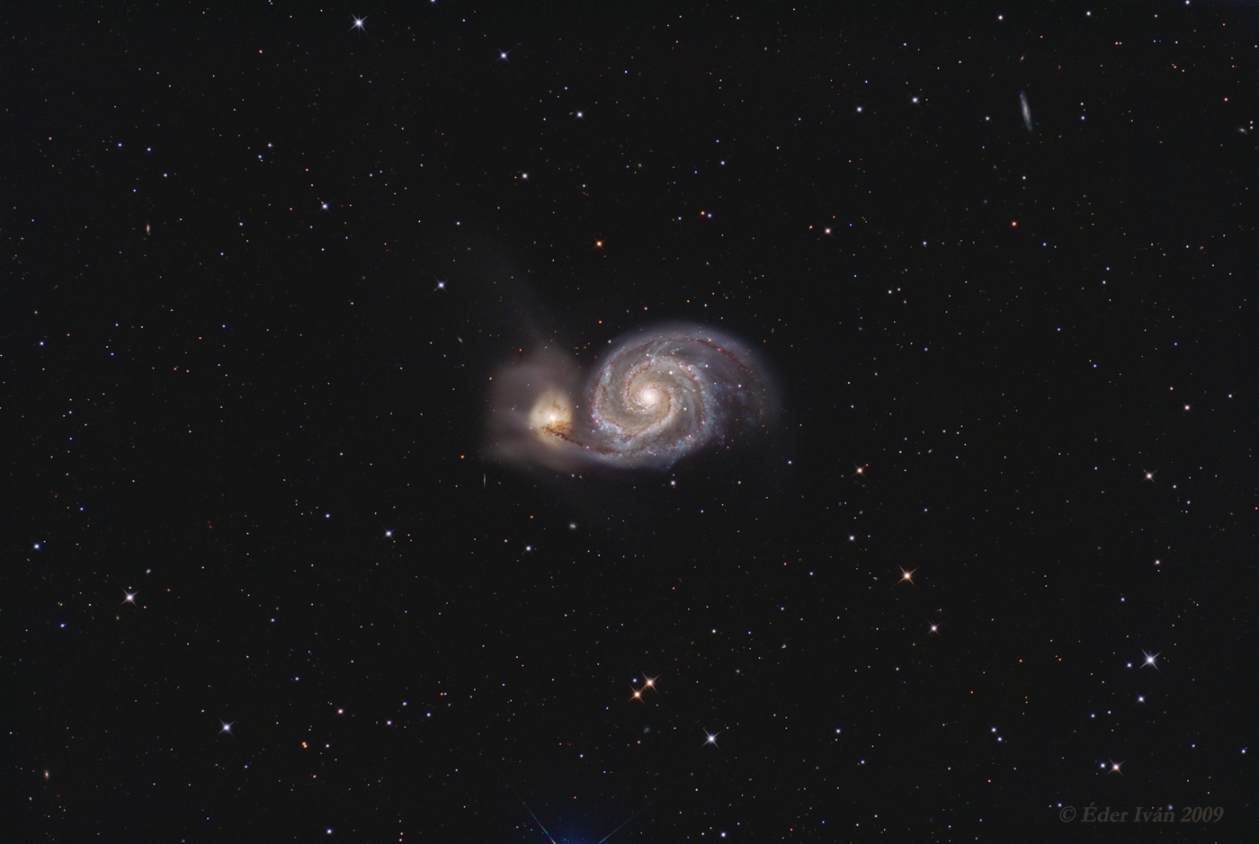 Az Örvény-köd (M51)