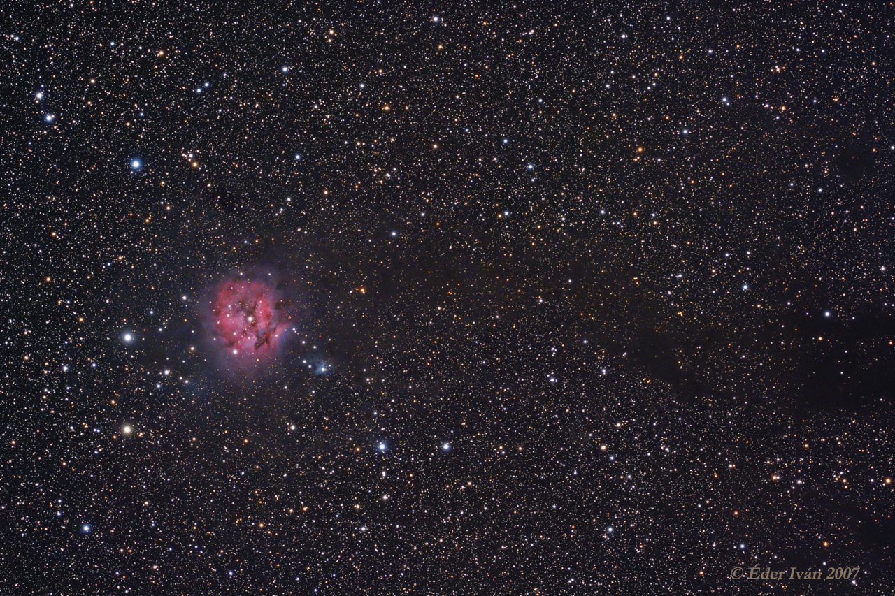 A Selyemgubó-köd (IC 5146)