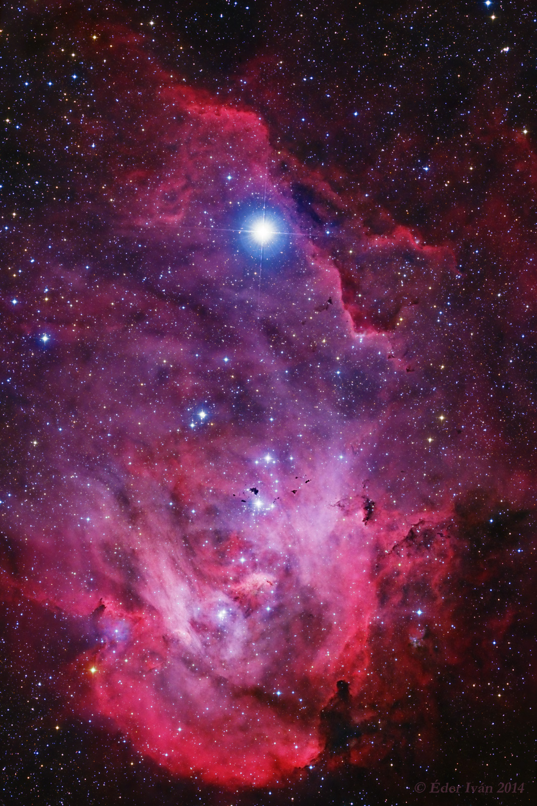 Running Chicken Nebula - Space phenomena: \