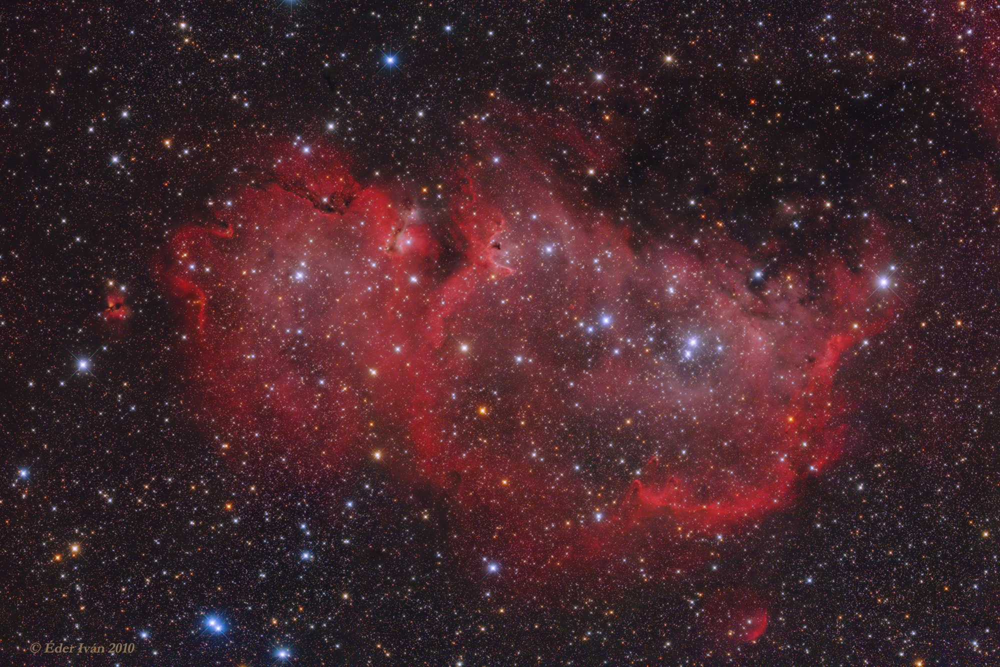 Soul Nebula (Sh2-199, IC 1848)