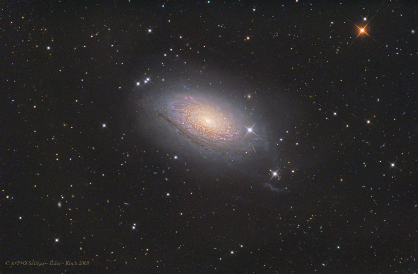 M63, The Sunflower Galaxy