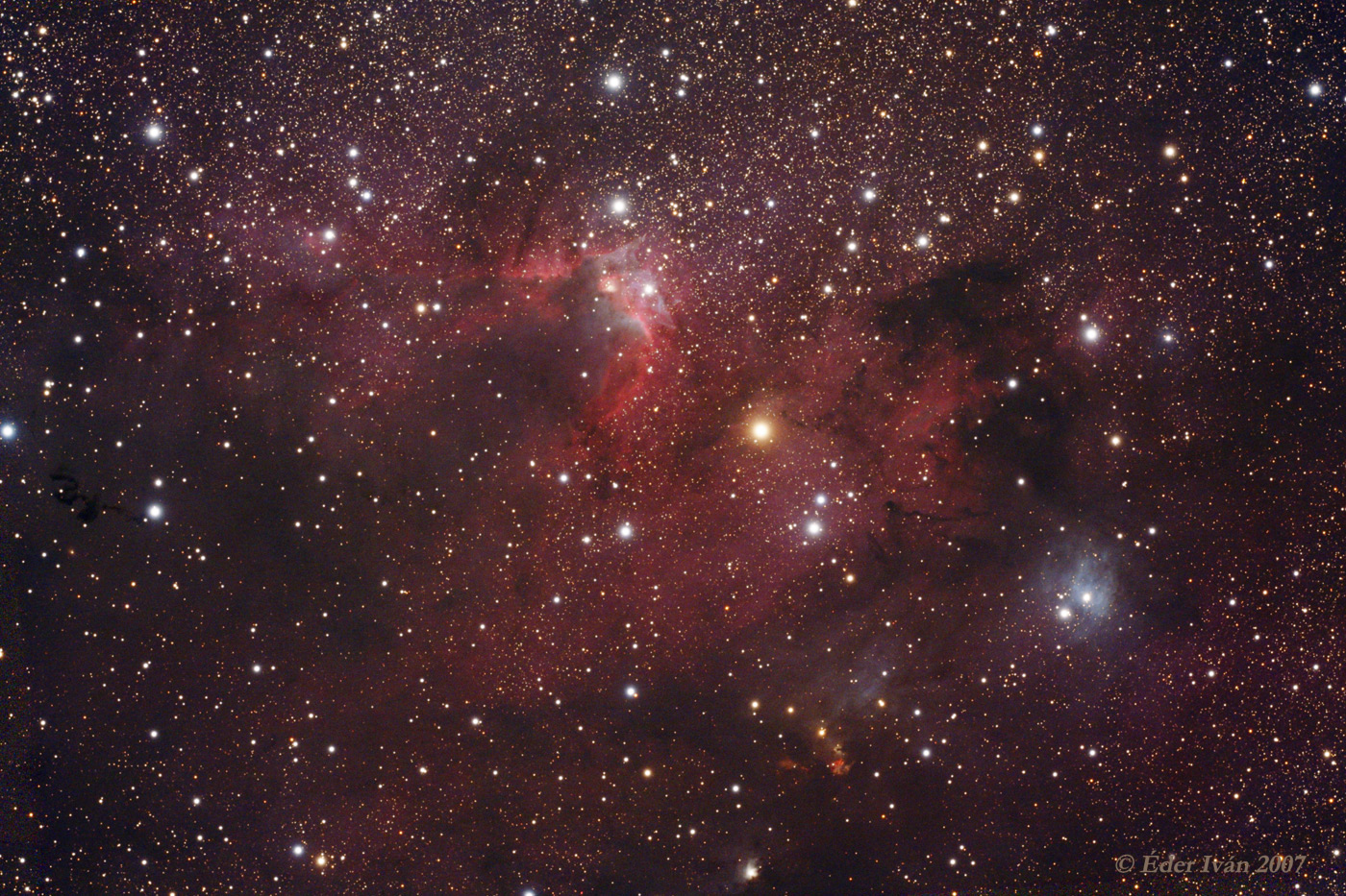 The Cave nebula region (Sh2-155)