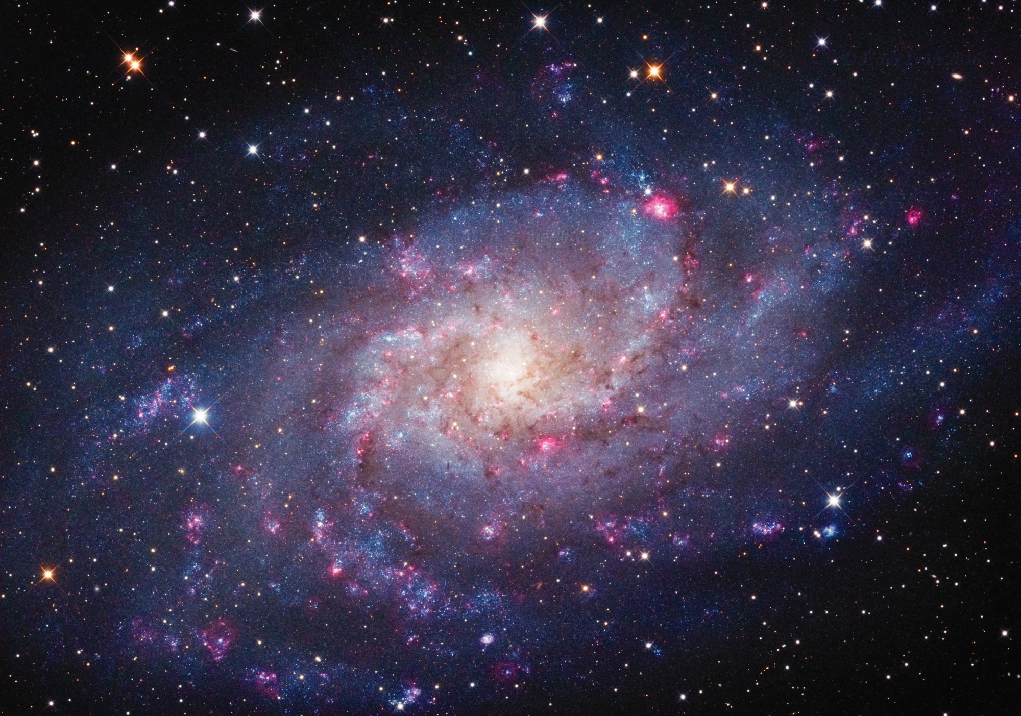 A Triangulum-galaxis (M33)