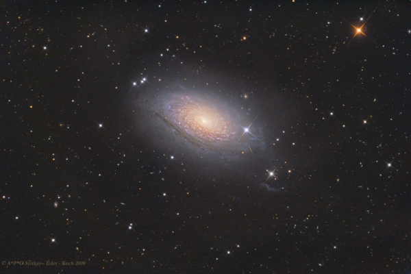 Az M63, Napraforgó-galaxis