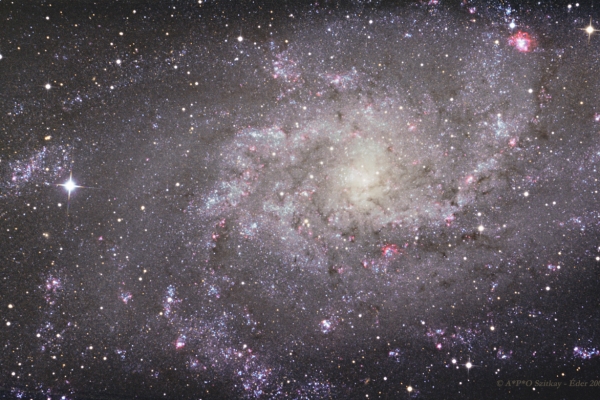 A Triangulum-galaxis (M33)