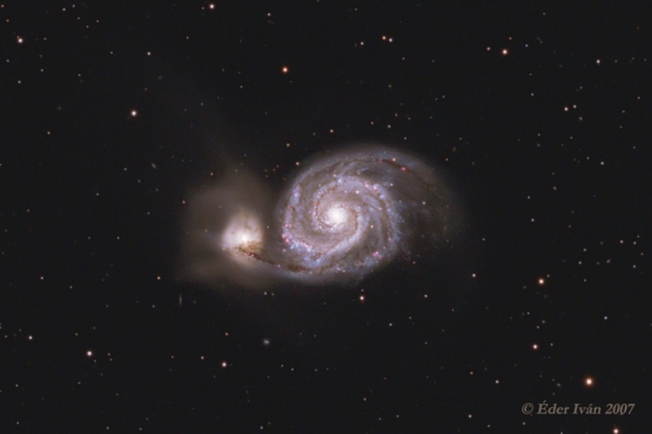 Az Örvény-köd (M51)
