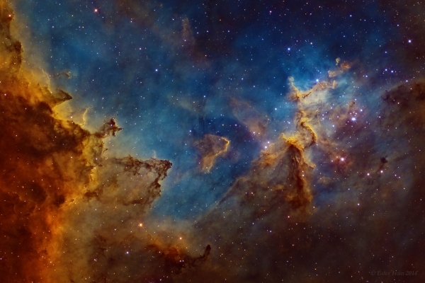 Center of Heart Nebula