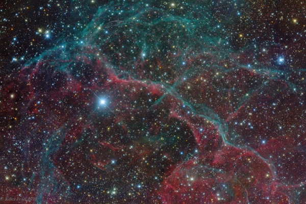 Northern part of Vela Supernova Remnant