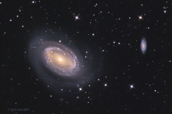 NGC 4725, 4747 and 4712 galaxies