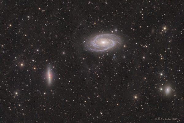 M 81-82, and Integrated Flux Nebula
