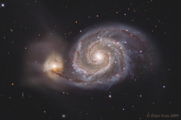 The Whirlpool-Galaxy (M51)