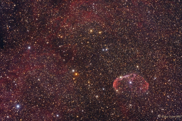 Crescent nebula region (NGC 6888)