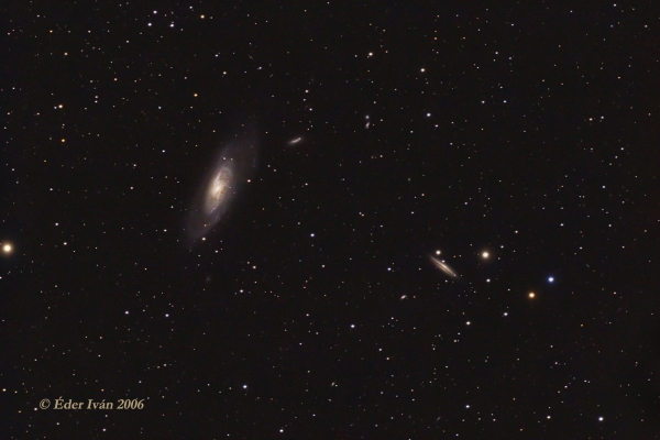 M106 and NGC 4217 galaxies