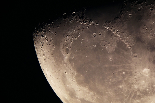 The Northern part of the Moon